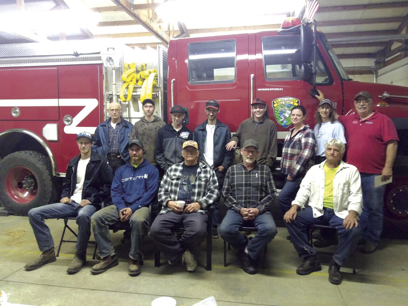 St. Joe Valley fire welcomes eight volunteers